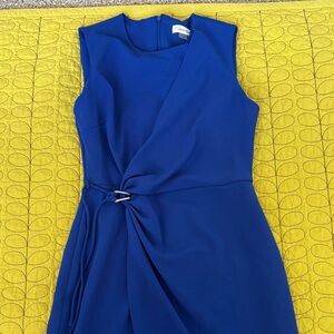 Catherine Malandrino Royal Blue Midi Dress
